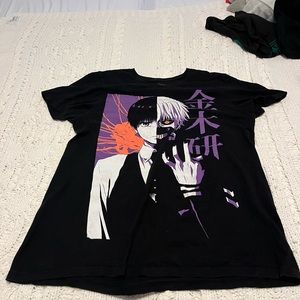 Funimation Tokyo Ghoul large black t shirt